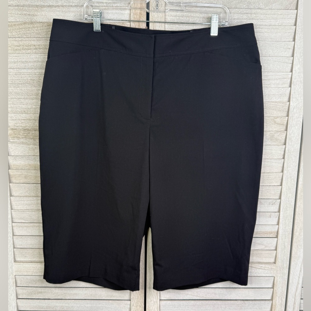 APT. 9 Black "Ava" Tailored/Dress Shorts-18